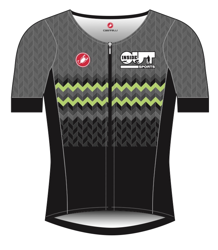 IOS Free Speed SS Race Jersey Black Lime
